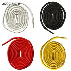 Extra longos cadarços redondos para sapato, cadarços, cordas de cordão, cores diferentes, 300cm, 118 pol