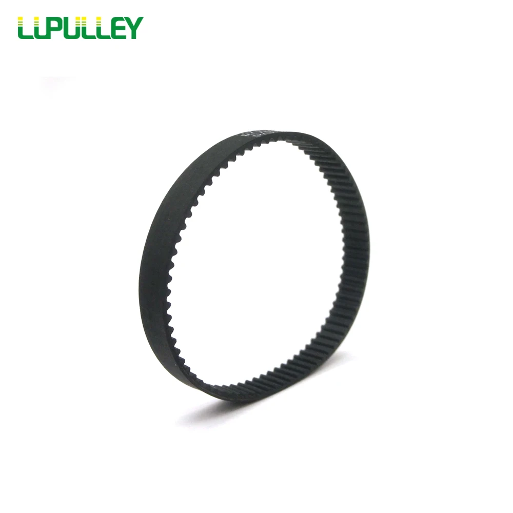 LUPULLEY GT2 Timing Belt Pitch Length 102/110/112/122/124/126/128/130/132/134mm GT2 Synchronous Belt Pulley Width 6mm in Closed