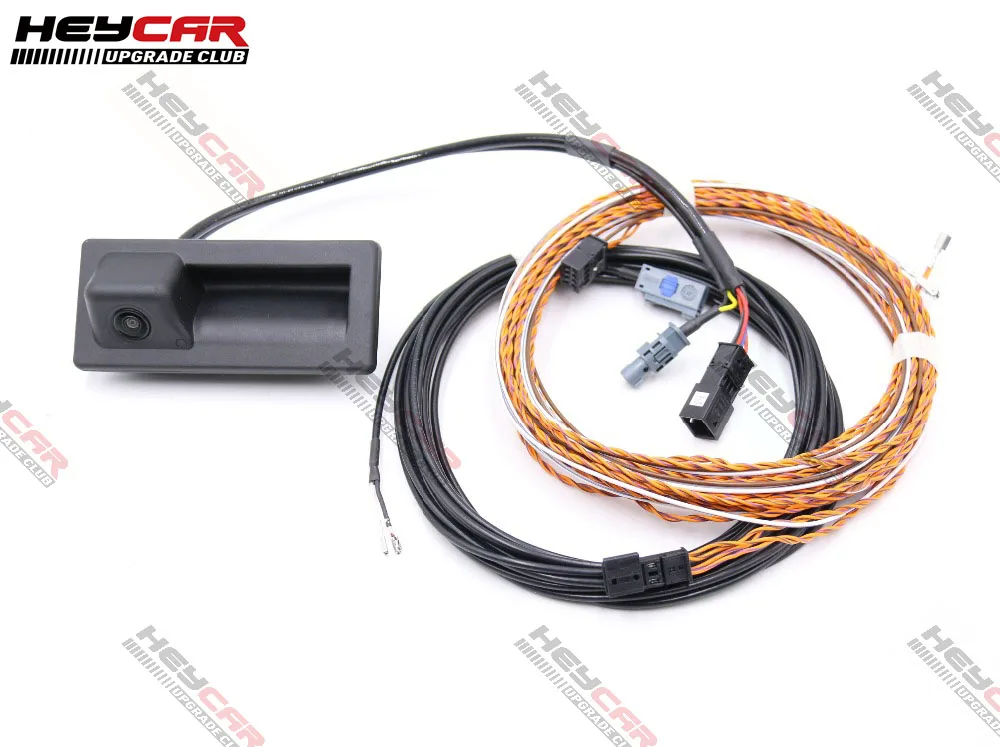 

For Audi NEW A4 A5 B9 8W Q7 4M Rear View Trunk Handle Camera With Highline Guidance Line Wiring Harness 3V0 827 566L 3V0827566L