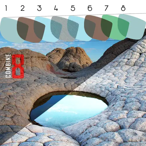 Imagen 2 del producto Lentes de repuesto polarizadas OOWLIT para gafas de sol Oakley Sutro OO9406