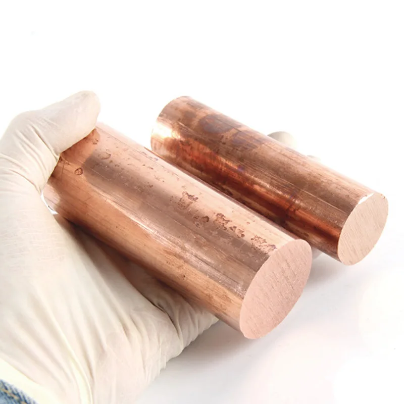 High Hardness Resistance Welding Copper Electrode C18200 Chromium Copper Rods Alloy Bronze zirconium Cucrzrcopper Welding Rod