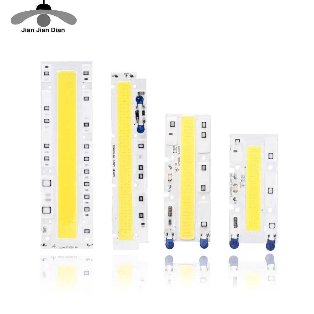 

Real Power LED COB Chip 10W 20W 30W 50W LED Lamp Bulb 220V Input IP65 Smart IC For DIY Outdoor LED Flood Light chips Spotlight