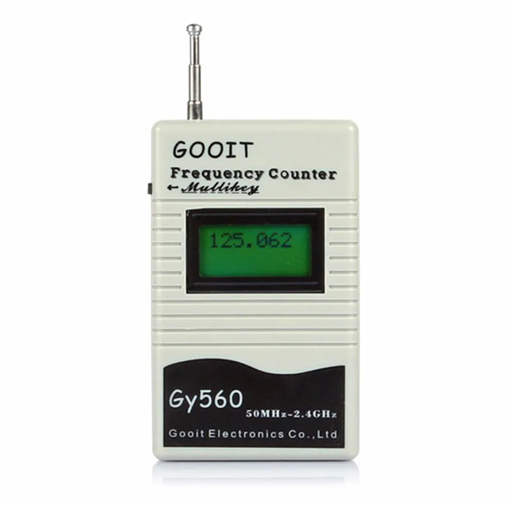 ミニ GOOIT GY560 50 Mhz-2.4 Ghz ハンドヘルド周波数カウンタ双方向ラジオ UV-5R