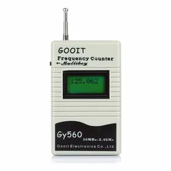 Мини GOOIT GY560 50 Mhz-2,4 Ghz Ручной счетчик частоты для двухстороннего радио UV-5R