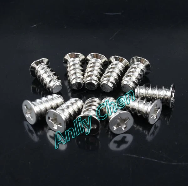 1000pcs Lot New Silver 5mm * 10mm Screw For PC Computer Case Fan Fastener Screw