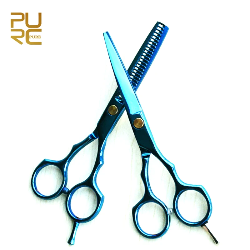 

PURC Hair Scissors for Home Sse Berbar Hair Scissors 5.5 Inch Hair Cutting Scissor and Thinning Scissor Set