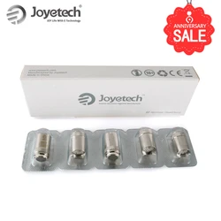 100% oryginalny Joyetech BF SS316 głowy 0.5ohm/0.6ohm/1.0ohm wymiana cewki 5 sztuk/partia dla CUBIS/eGO AIO Kit/Cuboid Mini e-cig cewki