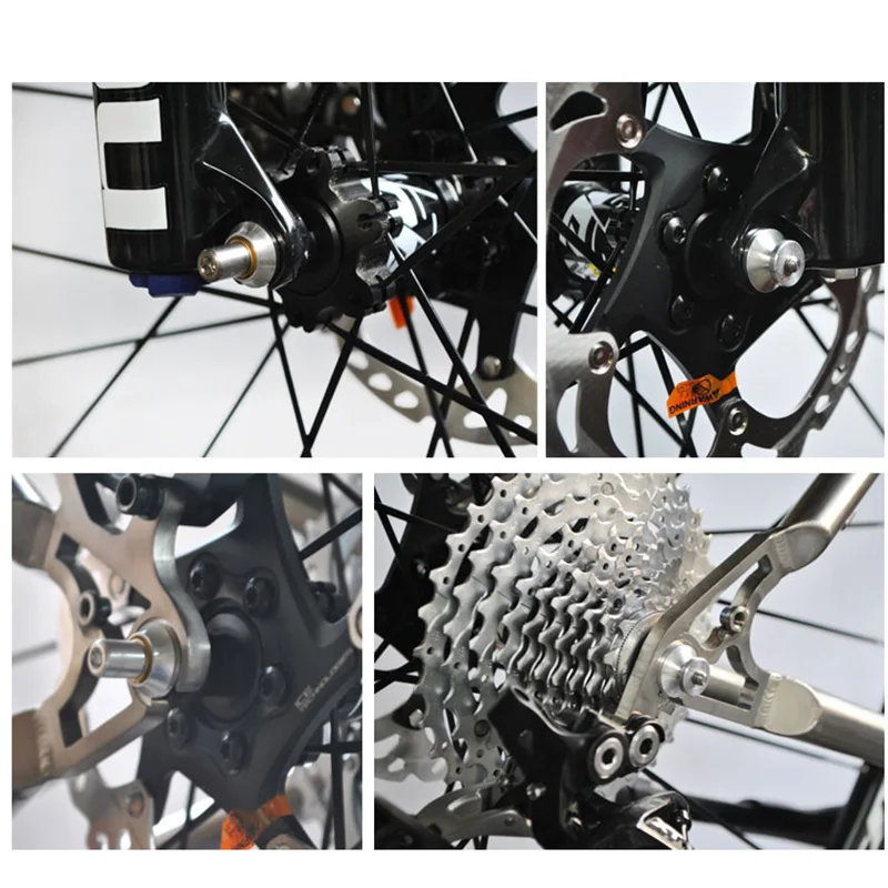 Titanium Quick Release Skewers 74mm 100mm 130mm 135mm