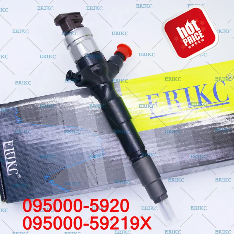 

ERIKC 0950005920 Auto Engine Injector 095000-5920 (23670-0L020) Original Electronic Fuel Injection 23670-09070 For Toyota Hiace