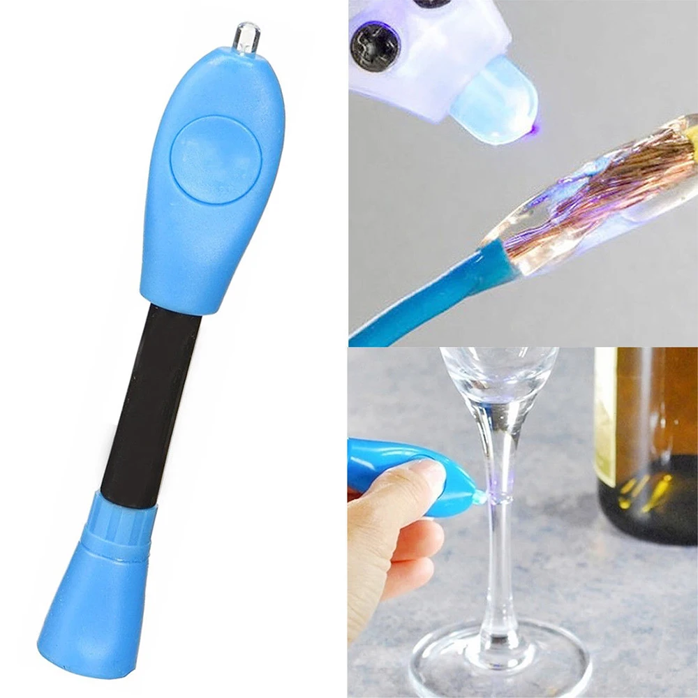 Hot sale Magic 3 Second Fix UV Light Pen Glass Glue Repair Tool With Glue Super Powered Liquid Plastic Welding Compound