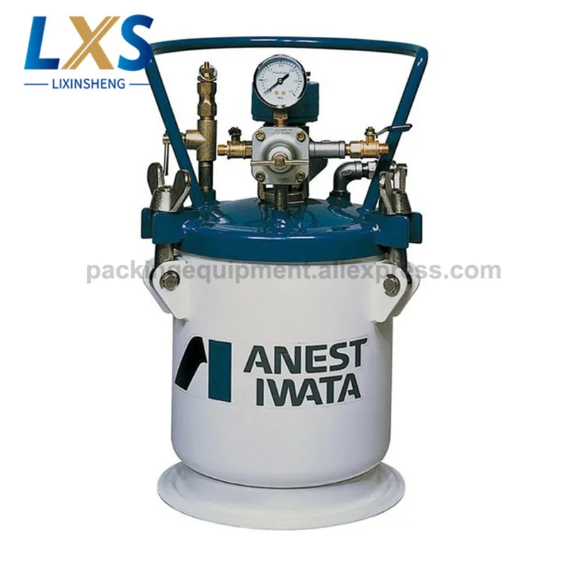 Japan ANEST IWATA PT-10DM 10L Pneumatic Stirring Pressure Barrel Coating Pressure Barrel