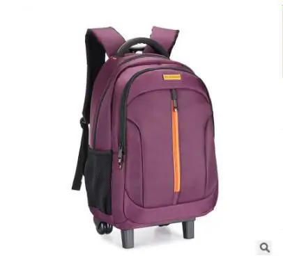 School Trolley Bag on wheels Rolling Backpack Bags  Wheeled Men travel luggage trolley Backpacks on wheels Luggage Trolley Bags
