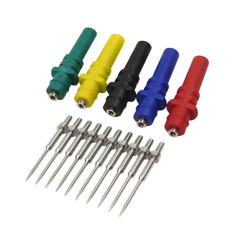 1Set HT307A Back Pinning Probe Needles Automotive Oscilloscope Probe Pins Diagnosis Test Repair Tools