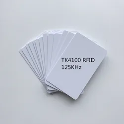 Carte RFID à jet d'encre 125khz pour le contrôle d'accès, impression recto verso imprimable directement 500 pièces/lot par les imprimantes Epson ou Canon