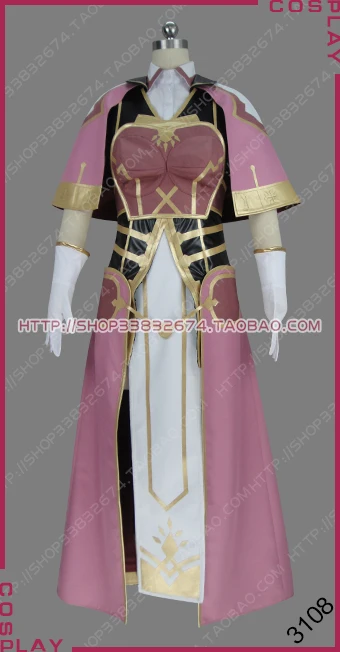 Fire Emblem Echoes: Shadows of Valentia Mage Mae May Dress Uniform Outfit Game Cosplay Costume S002