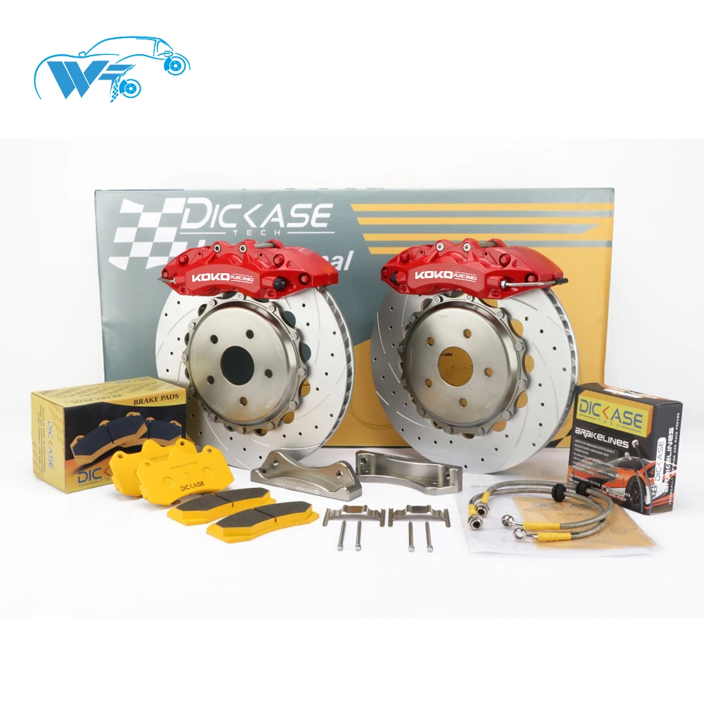 

Upgrade Brake System WT 9040 355*32mm Drilled Slotted Disc 18inche Front Wheel for Passat B6