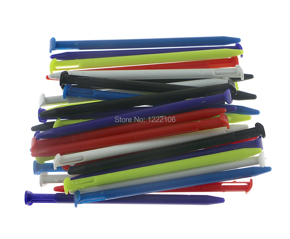 200PCS New Replacement Plastic Stylus Touch Pen For Nintendo New 3DS