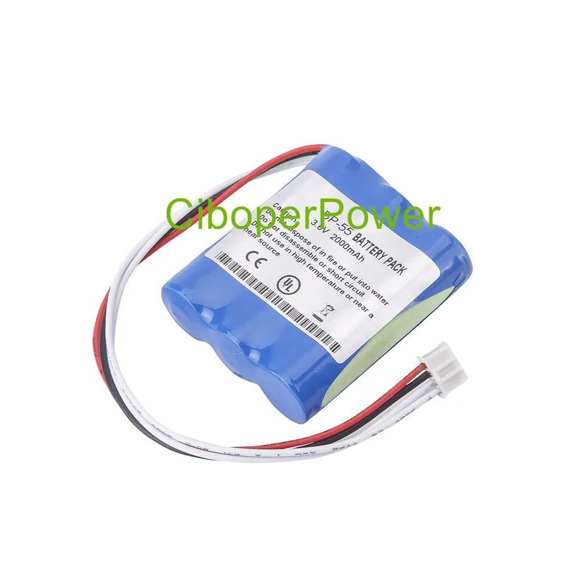 Infusion Pump battery Replacement For BP-55,HHR-15F3G1,TOP-5500,59873353,TOP5500 High Quality Syringe Pump battery