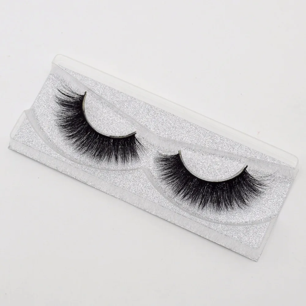 Visofree False eye lashes handmade Black Thick Soft natural sexy Extension for Beauty Makeup Giltter Packing 3D Mink Lashes A08