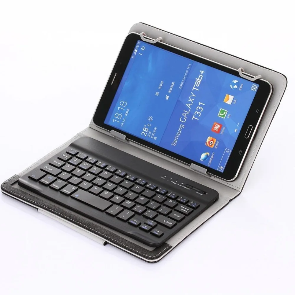 

For Samsung Galaxy Tab 3 10.1 inch P5200 P5220 P5210 SM-P5200 Tab3 10.1" tablet Universal Bluetooth Keyboard Case +pen+OTG