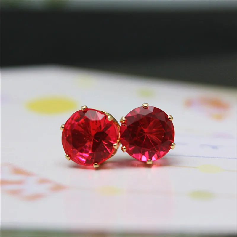 2019 brand jewelry luxury austrian crystal earrings for women gold for women stud earrings for girls gift