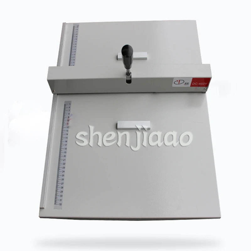 Manual folding machine A3 paper creaser and perforator for Name card,photos Paper Creasing machine 460 model