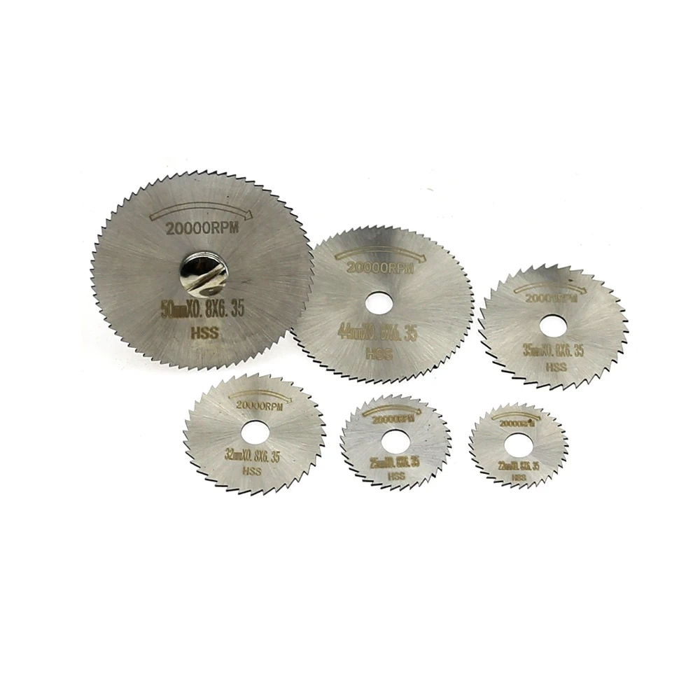 3mm shank HSS Circular Saw Blades 7 in 1 Die Grinder Dremel Cutter