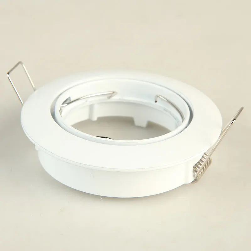Dimmable LED Downlight 5W 7W 9W Adjustable Angle Spotlight GU10 Lamp Socket Replaceable Bulbs Recessed Down Lights Fixture