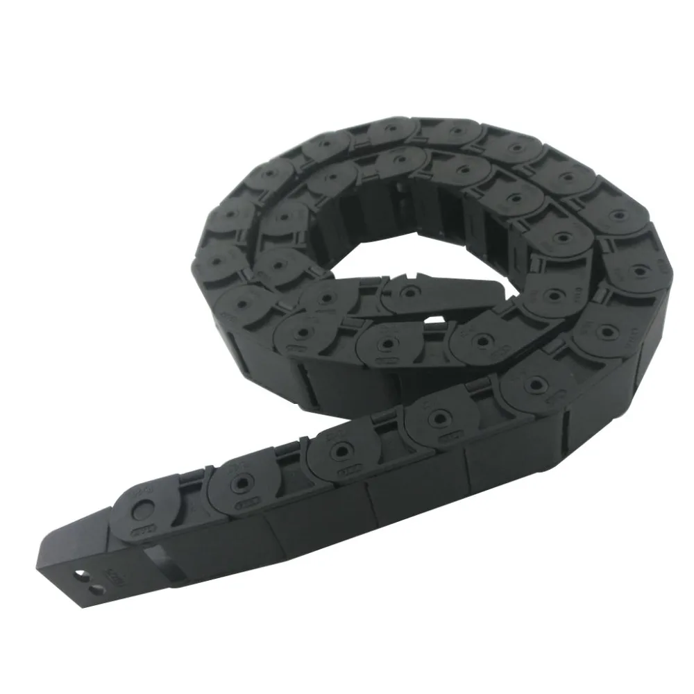 Transmission Chains 18 x 25mm Internal Size 1.05M Length Plastic Reinforced Nylon Towline Cable Drag Chain