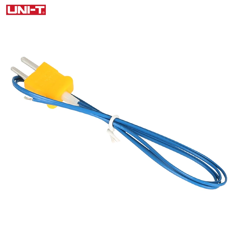 Uni-t-k tipo Sonda de Temperatura Termopar Ut-t12 Sensor de Temperatura Testador para Termômetro Multímetro Ut323 Ut321 Ut181a Ut325