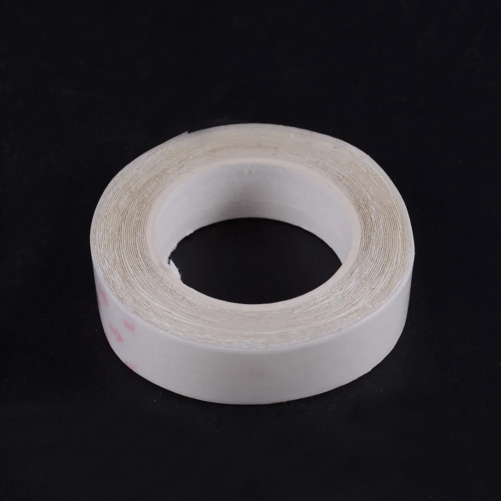 NEW 1cmx3m  White  Dedicated Professional Roll Strong Adhesive Double Side Tape for Hair Extension