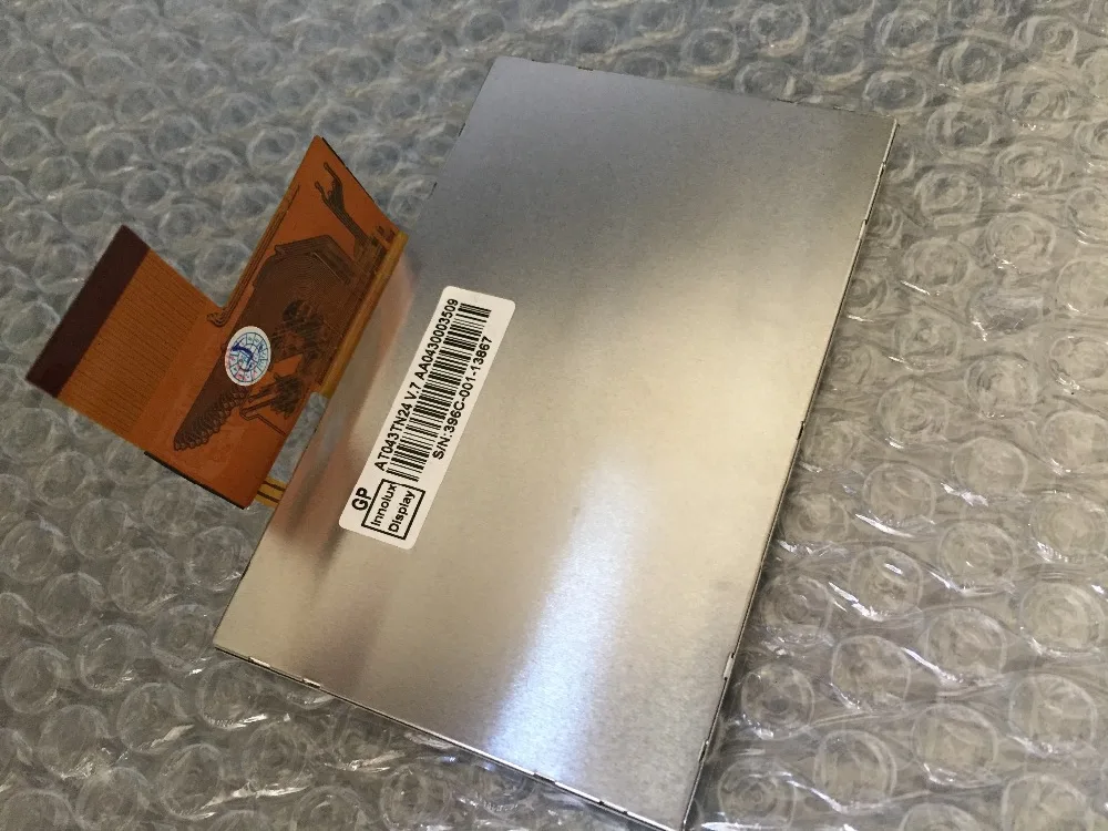 4.3 inch LCD screen 40PIN  32000579-04 AT043TN24 V.1 AT043TN24 V.7