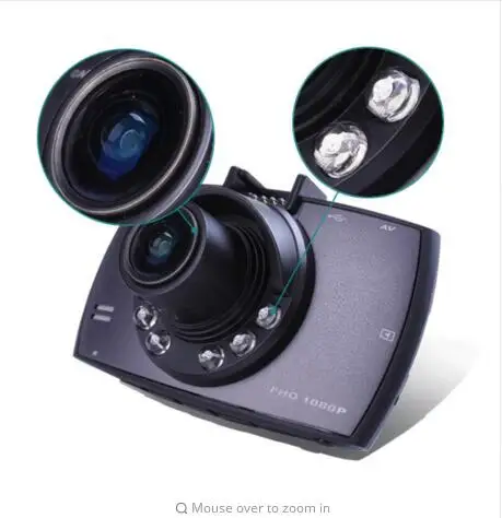 

2025 Новый автомобильный видеорегистратор G30 2,7 "Full HD 1080P 140-градусный регистратор регистратор обнаружения движения ночного видения G-сенсор видеорегистратор