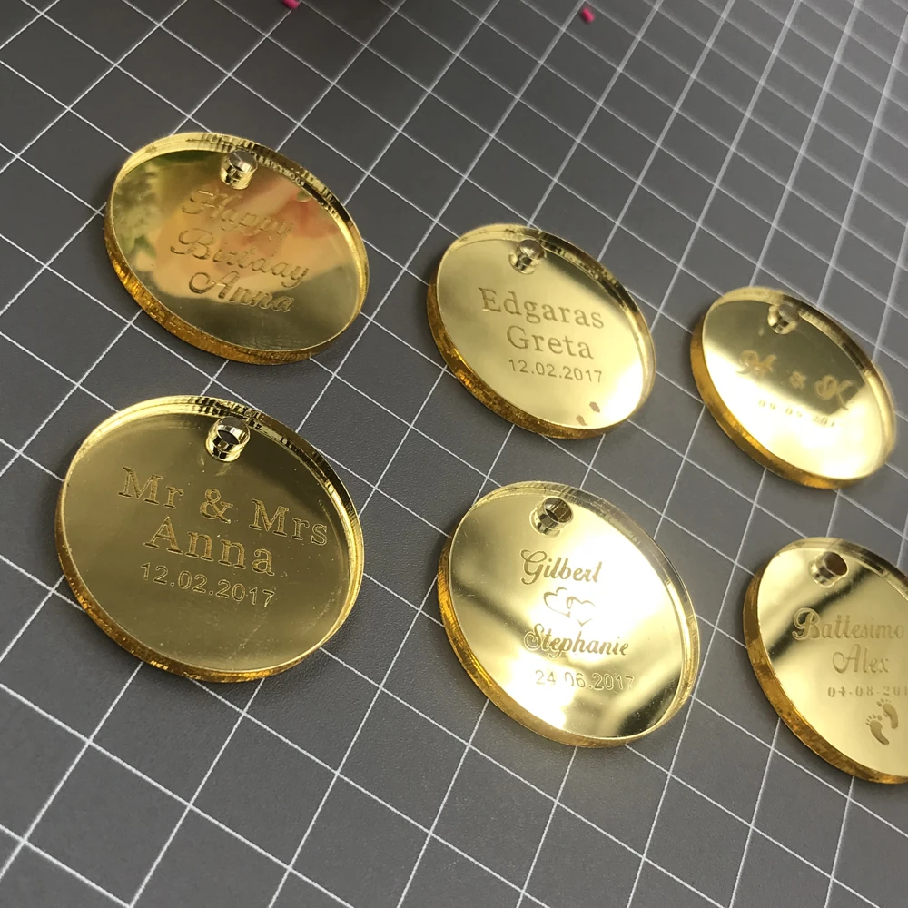 50 Pcs Personalized…