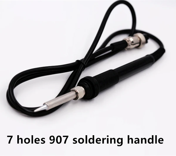 SZBFT 7holes AT8586 AT936b handle welding handle ESD  Atten 907 Soldering Iron Handle Handset Soldering Station handle