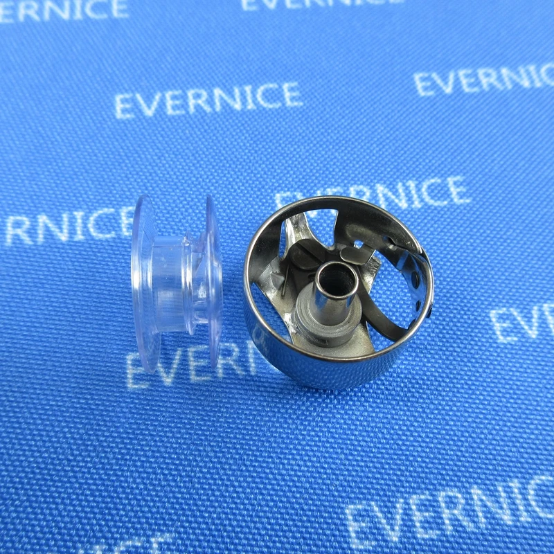 BOBBIN CASE + 10 ROCCHETTI per VIKING HUSQVARNA 100,150,190,990, 1020,1070, 3300,3320, 5430 #4011530