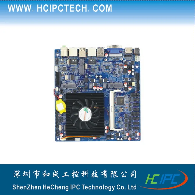 HCIPC M422- 2 HCM19X62A,Baytrail D Processor, Mini ITX motherboards for POS,Digital signature,bank terminal etc