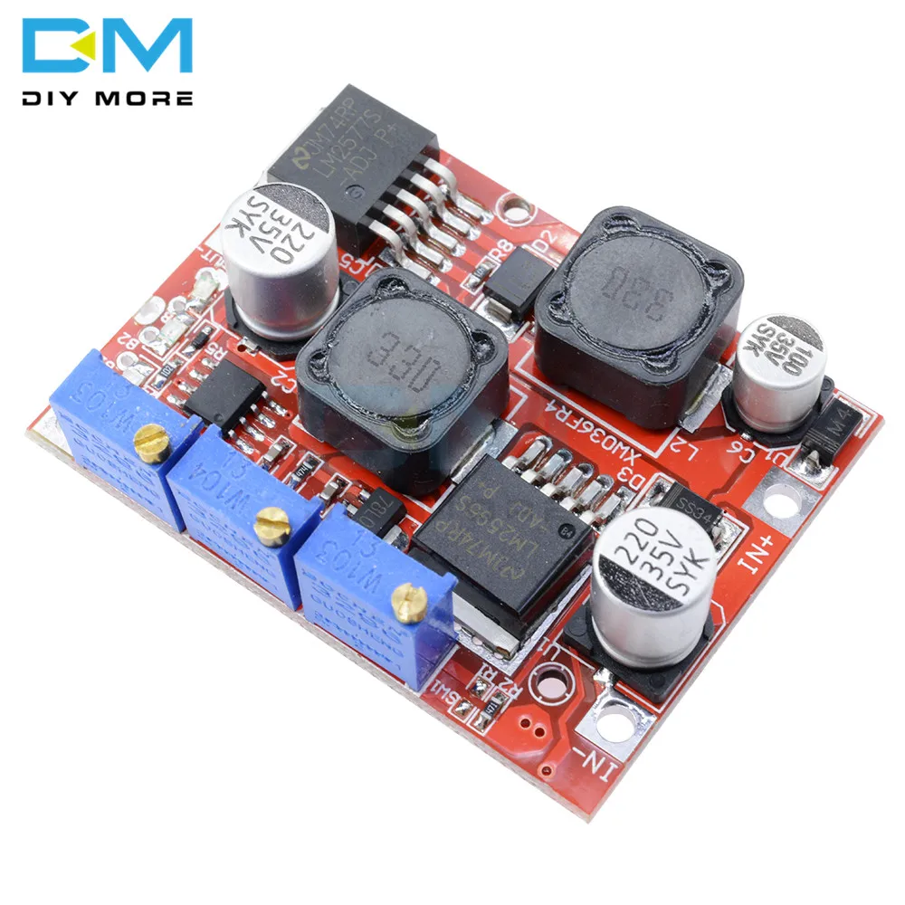 LM2596S DC-DC LM2577S Step Up Down Boost Buck Voltage Power Converter Module  Non-isolated Constant Current Board 15W 3A