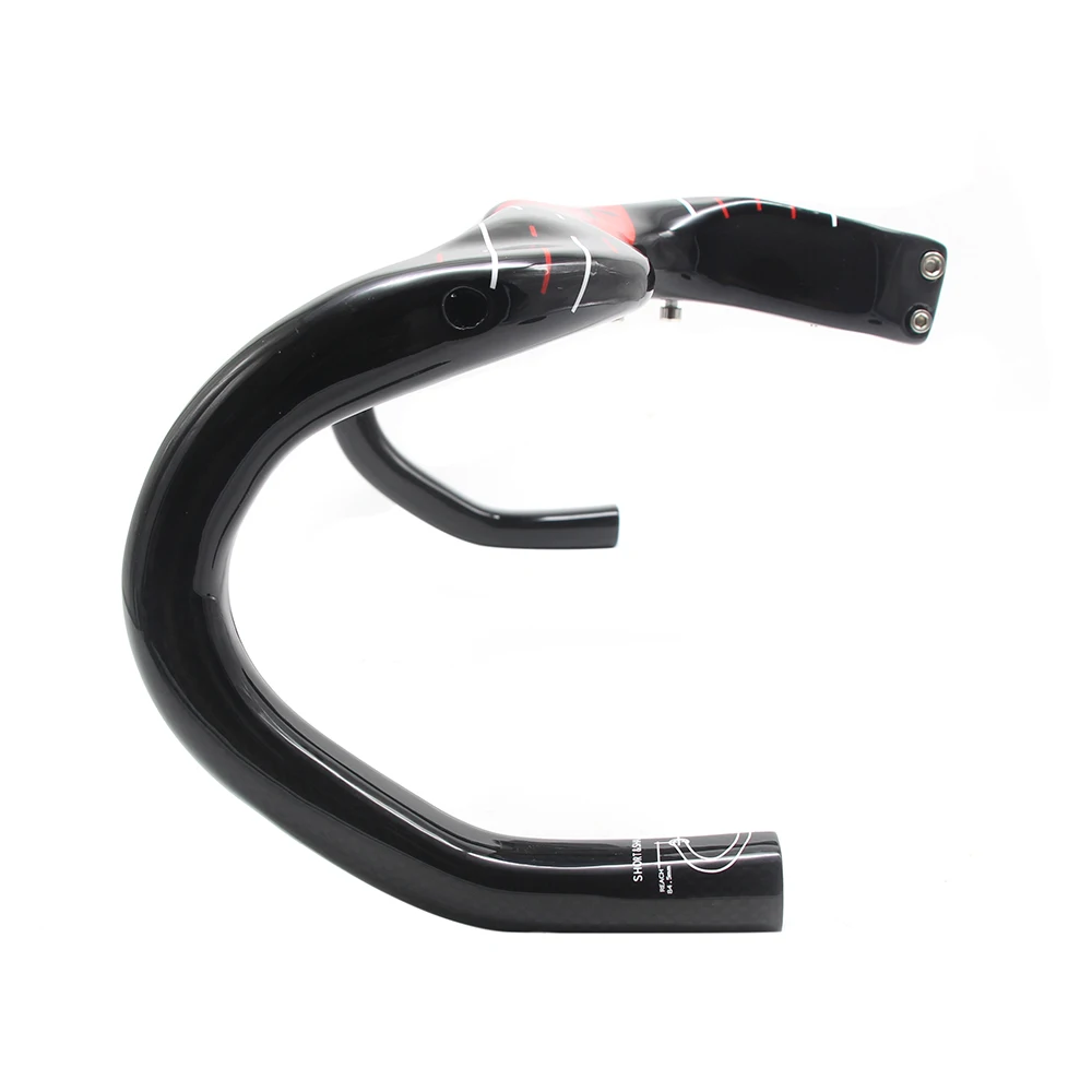 ULLICYC Carbon rider carbon road 3K handlebar bicycle integrated with  road carbon fiber  400/420/440*90/100/110/120mm YT340