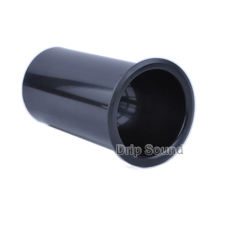 1pcs Speaker Port Tube Bass Subwoofer Stereo Audio Reflex Tube Loudspeaker Vent 81x153mm #Black