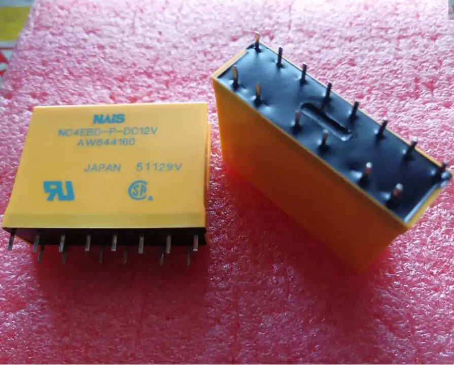 

HOT NEW relay NC4EBD-P-DC12V AW844160 51129V NC4EBD-P-12VDC NC4EBDPDC12V DC12V 12VDC 12V 14PIN