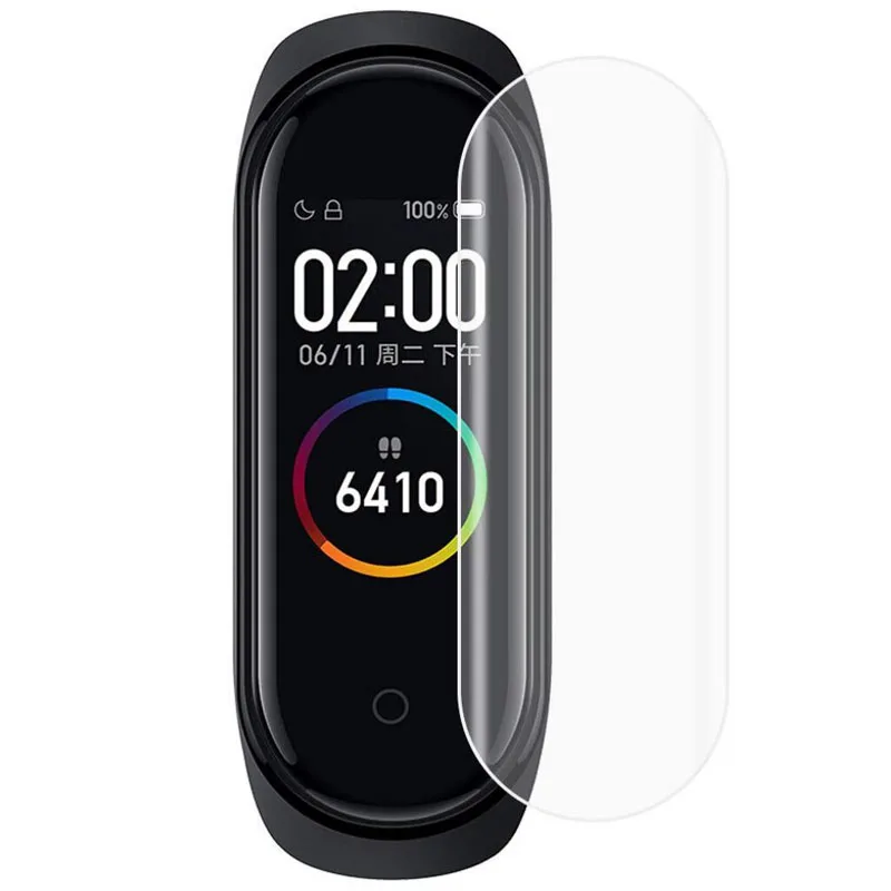 2 قطعة TPU لينة التغطية الكاملة واقية فيلم ل Xiaomi مي باند 4 Band4 Miband 4 الذكية معصمه شاشة حامي غطاء الحرس
