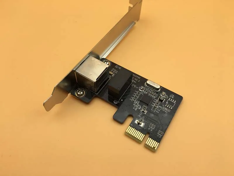 

PCI-E Gigabit Ethernet Adapter 1-port RJ45 Wired 8111 Chip 10/10/1000Mbps Network Card for Desktop