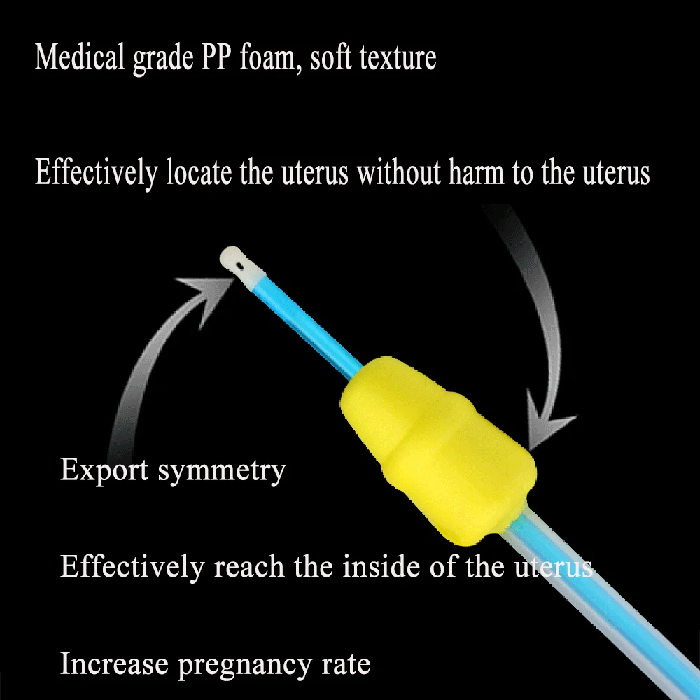 10set Professional Canine Dog Pet Dogs Artificial Insemination Pipes Pipe Tube Deferens Disposable Catheter Foam Tip Accurate