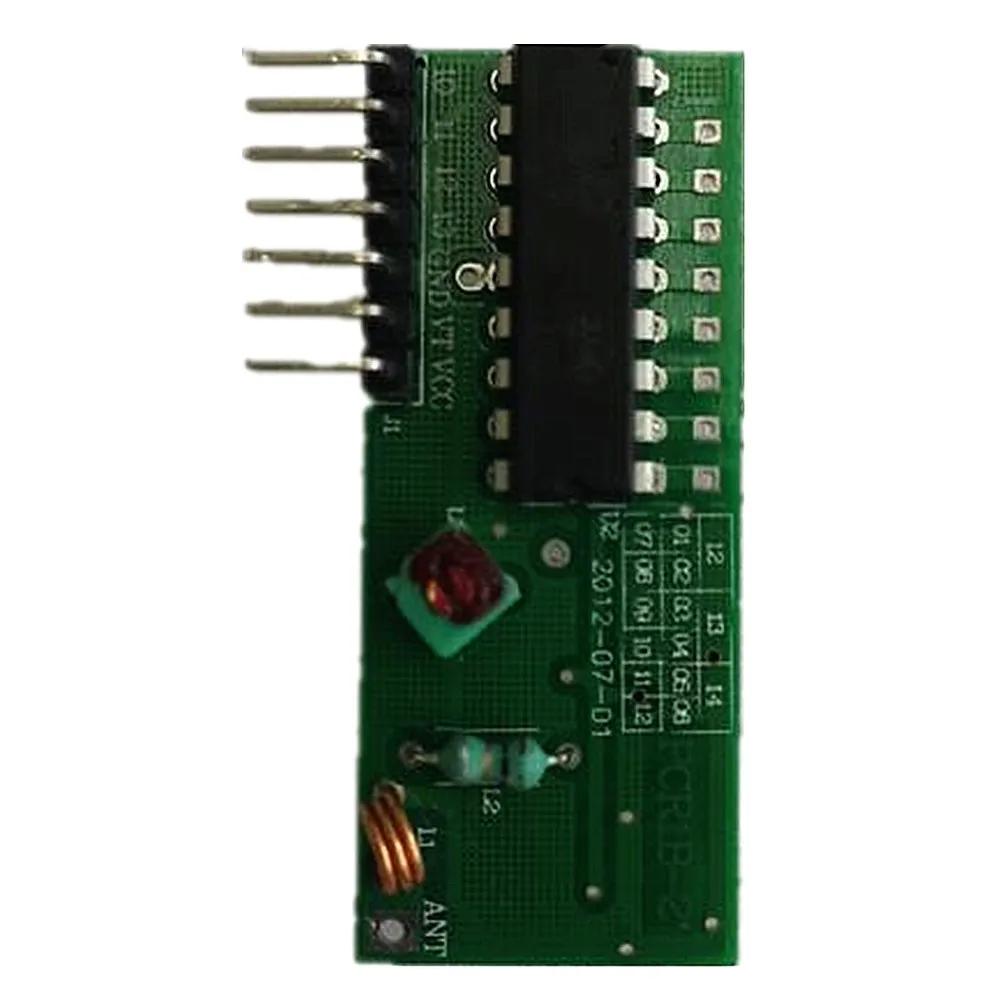 Telescopic door control board Gate gate main board J55 decoding module 5 volt super regenerative fixed decoding receiver module