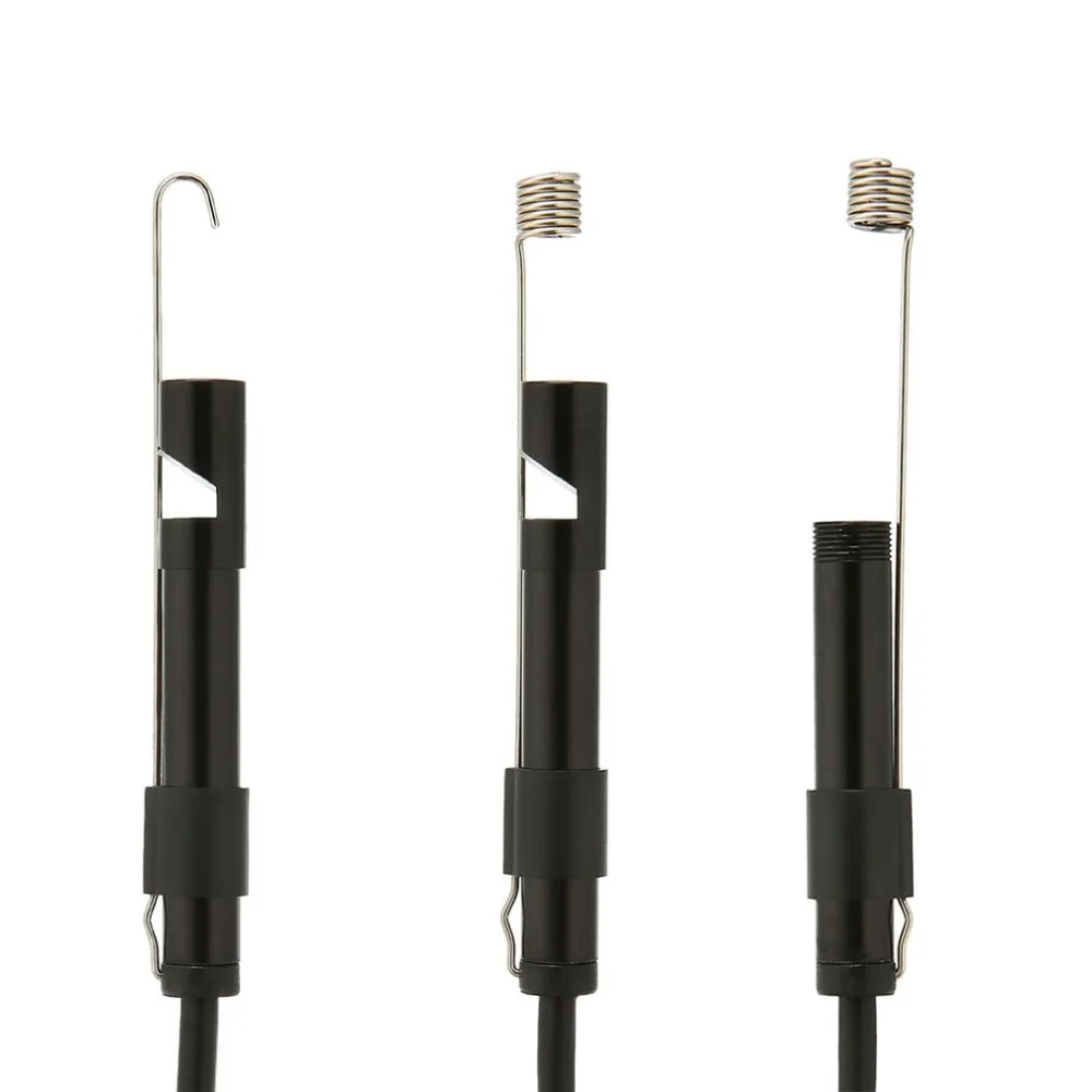 7mm Waterproof 1M/1.5M/2M/3.5M/5M Endoscope Lens Cable USB Inspection Borescope Camera For Android 640*480 Phones/1280*720 PC