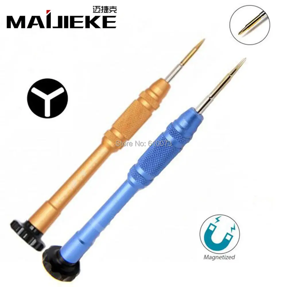 2PCS 0.6Y Tri-Point Screwdriver Repair Tri-wing Tool for Apple iPhone 15 14 13 12 11 Pro Xs Max X 0.8 1.5 2.0 Screw Open Tools