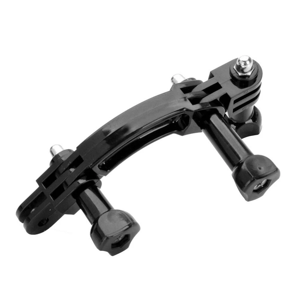 Gopro hero 7 6 54 session 3 3 3 2 1用ロータリー接続ネジマウントホルダー付きカーブエクステンションアーム,アクションカメラ用
