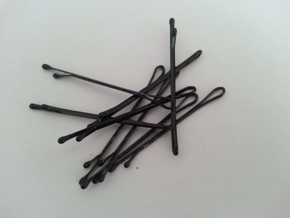 Professional salon Fashion Black Sleepies Hair Clips and hair pins for party women, 120g