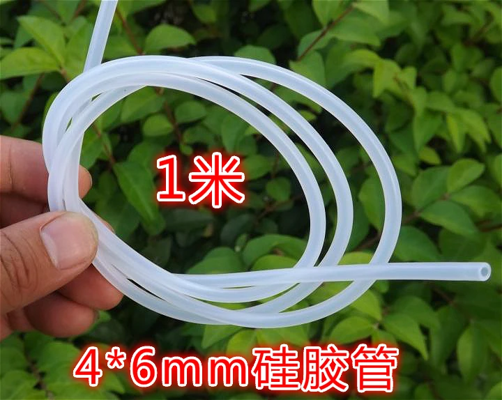 4*6mm silicone tube miniature trachea